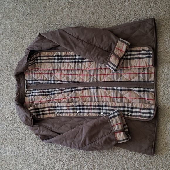 BURBERRY NOVA CHECK LINED QUILTED CLASSIC JACKET - Picture 6 of 12